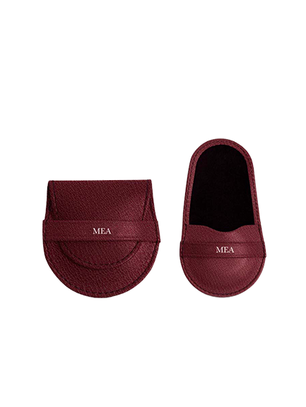 Etui accroche-sac | Cuire de chèvre
